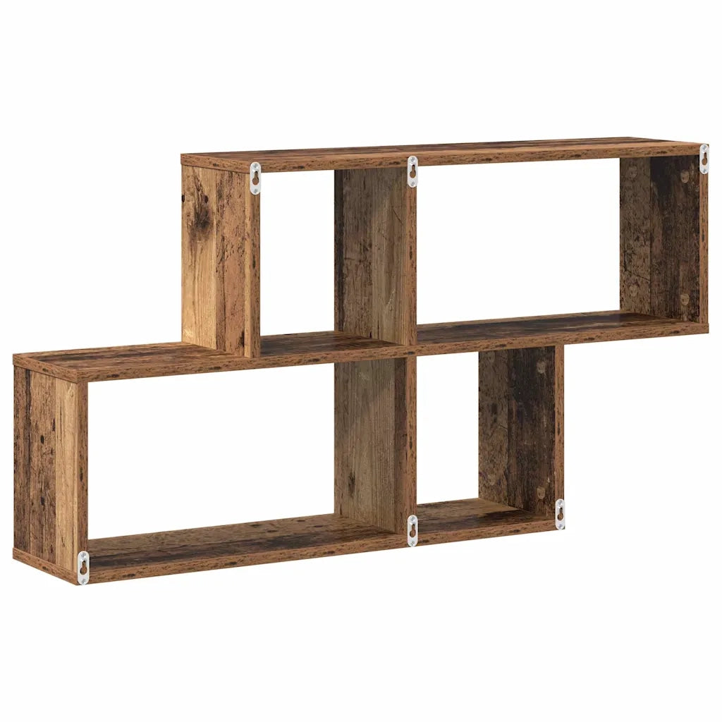 Scaffale da parete | Ripiano a parete | Mensola a parete con lo scaffale Marrone Legno multistrato