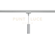 DUOLINE INNESTO UNIVERSALE PER SOSPENSIONI H. 7,6CM MAX 60W PER SISTEMA BINARIO COLORE TITANO