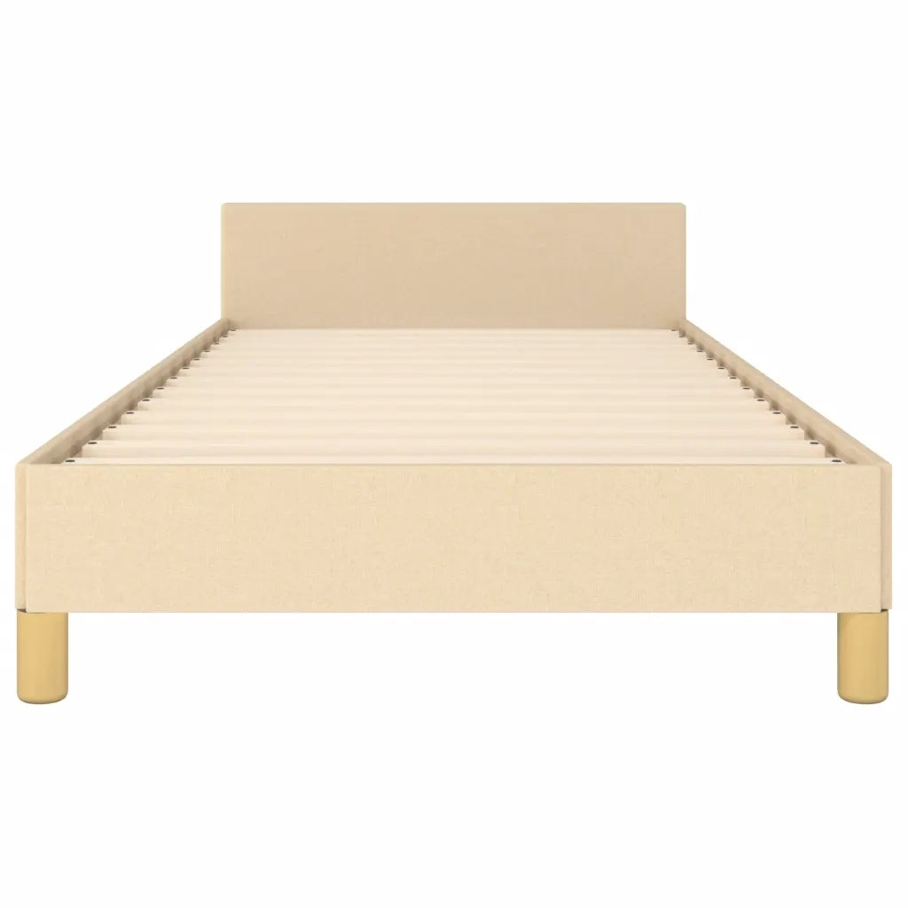 Giroletto con Testiera Crema 90x190 cm in Tessuto cod mxl 63611