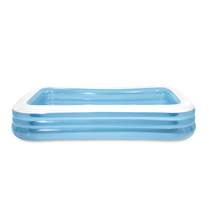 PISCINA GONFIABILE RETTANGOLARE  +6 ANNI  cm.305x183x56h.  peso kg.7,3 (58484)    INTEX