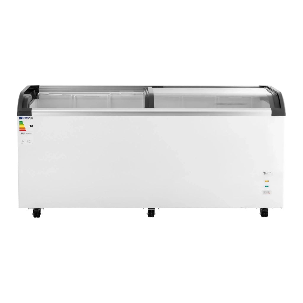 Congelatore orizzontale professionale di grandi dimensioni (volume: 545 litri refrigerante: R290 potenza: 252 watt intervallo di temperatura: -30 – 5 °C materiali: acciaio/alluminio) 14_0005271