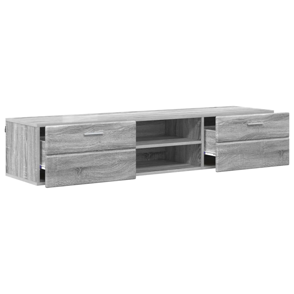 Armadio in Legno con cassetto Grigio Sonoma 150 x 39 x 30 cm CFW3859726