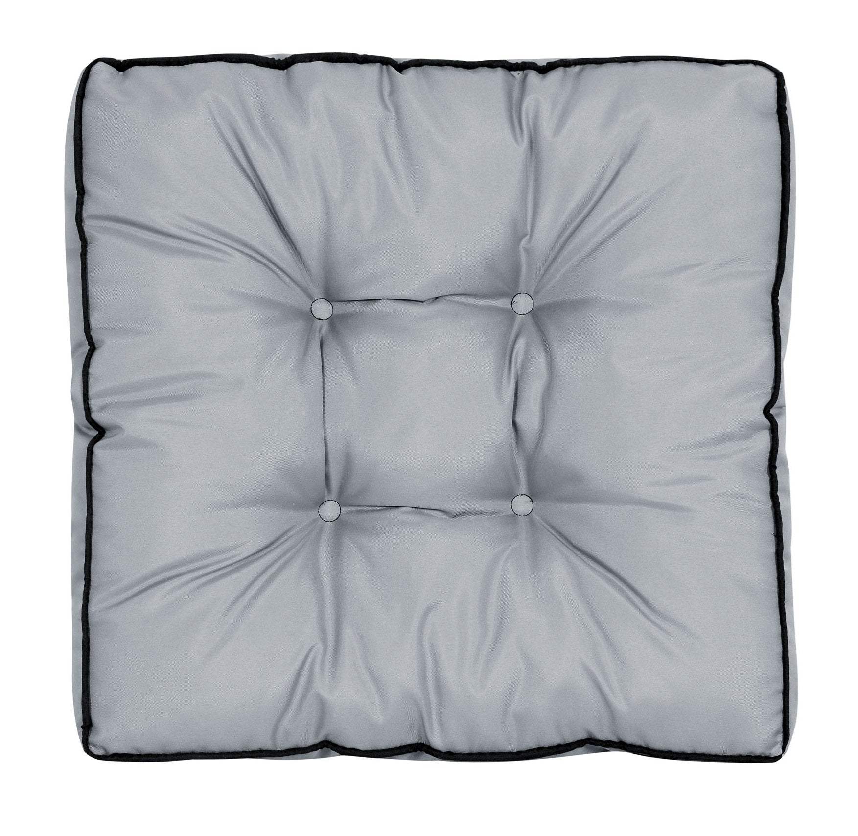 Cuscino da giardino AIO FACTORY 50x50 cm impermeabile grigio scuro