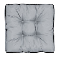 Cuscino da giardino AIO FACTORY 50x50 cm impermeabile grigio scuro