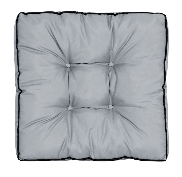 Cuscino da giardino AIO FACTORY 50x50 cm impermeabile grigio scuro