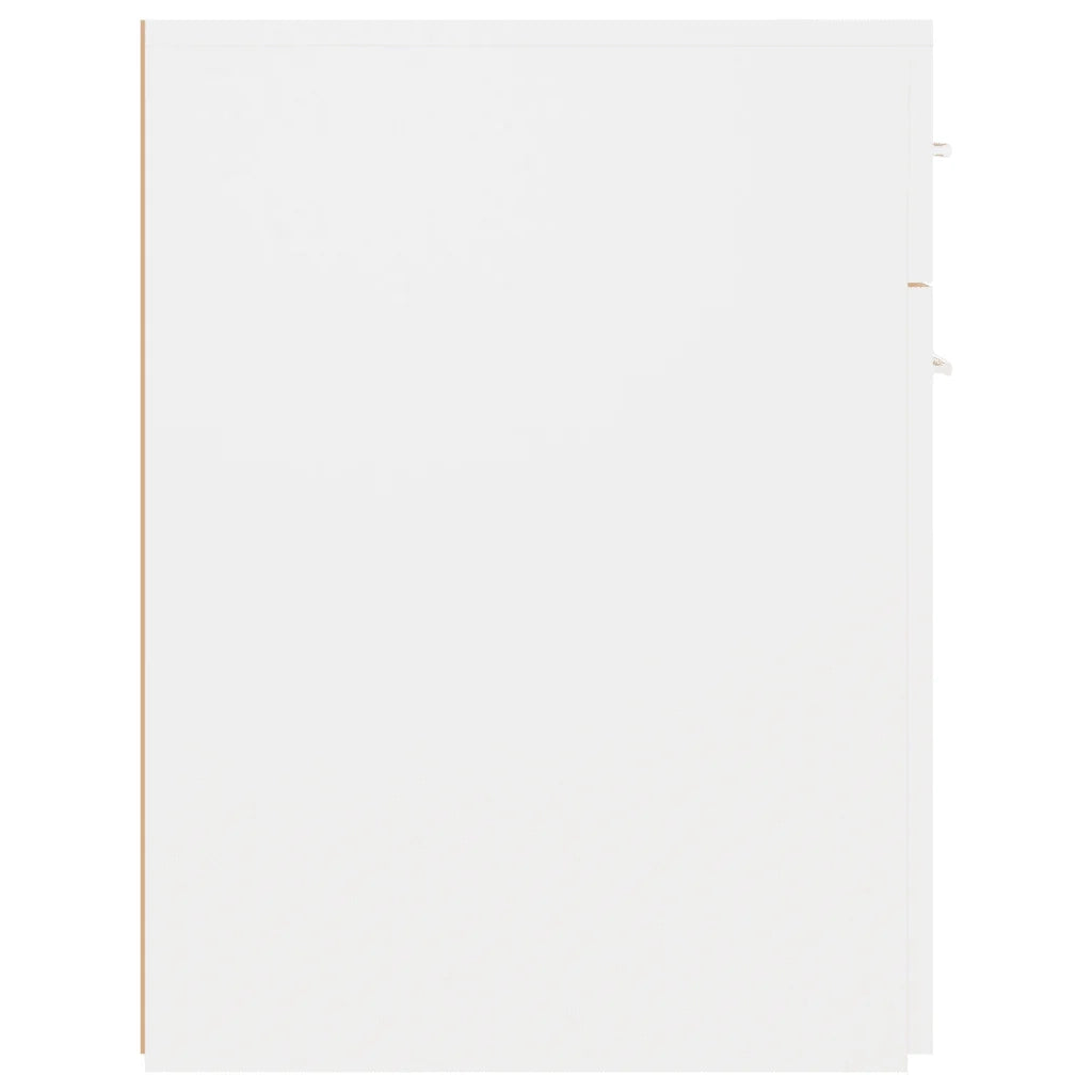 Mobiletto da farmacia bianco 20 x 45,5 x 60 cm legno massello design contemporaneo 02_0047785