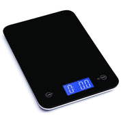 Trade Shop - Bilancia Digitale Lcd Piatto Ripiano In Vetro Da Cucina 5kg Da1gr A 5kg Touch -