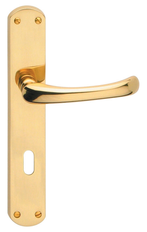 MANIGLIA ZAMA CAPRI 8/70 ORO LUCIDO V- FROSIO BORTOLO- 1,0 pz