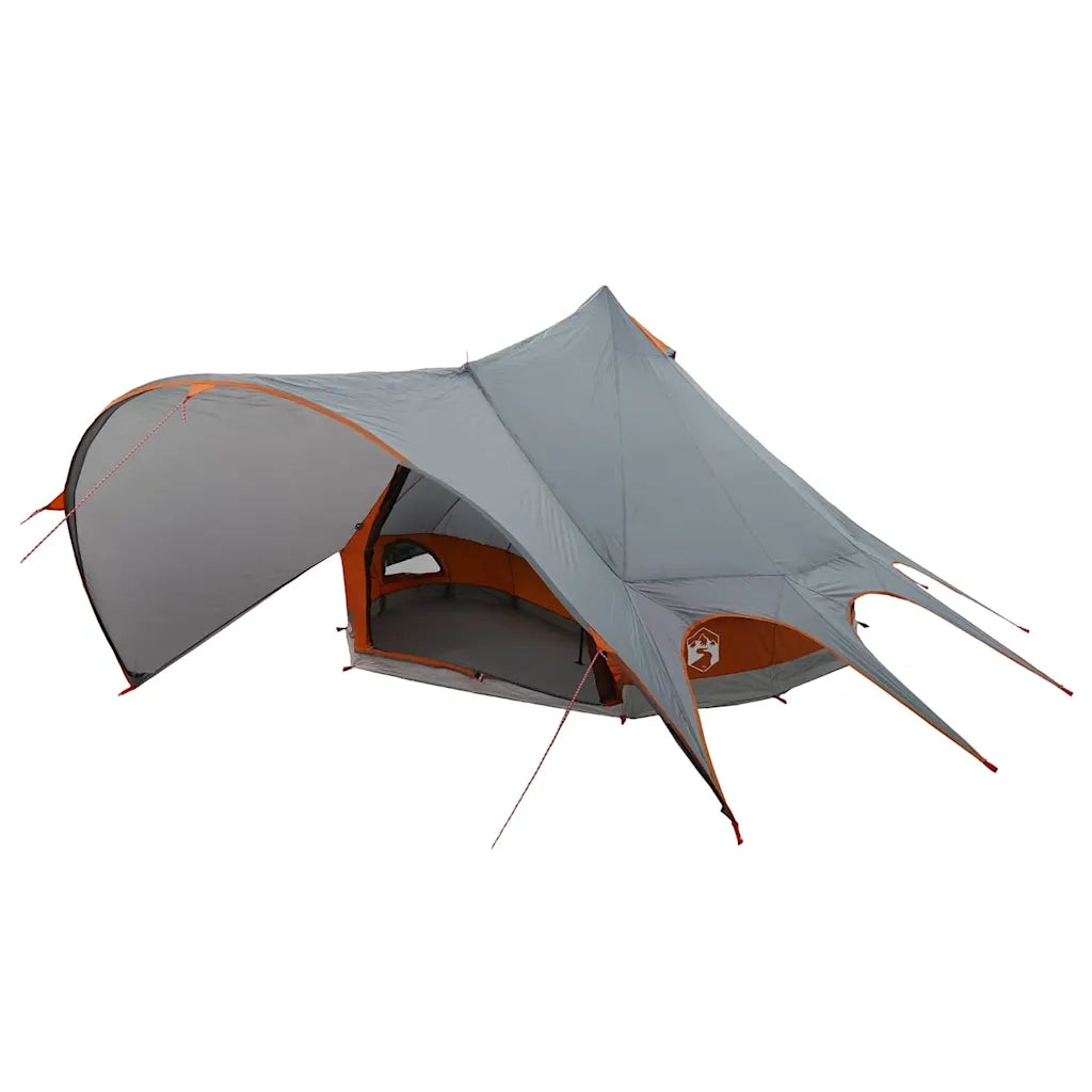 Tenda Teepee per 3 Persone con tetto Grigio e arancione 42004010