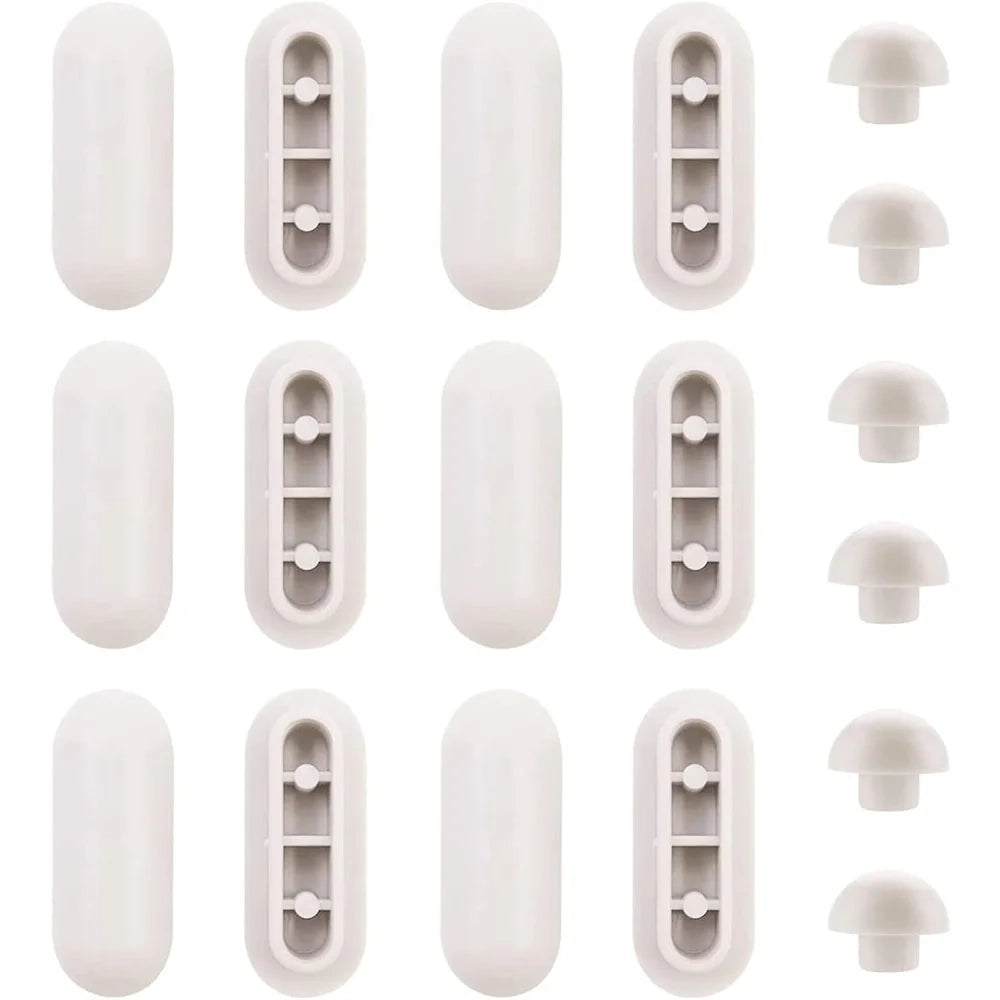 Greyoe pare-chocs de si ge de toilette, 18 pi ces pare-chocs de