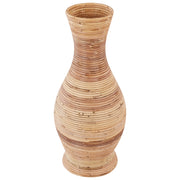 Vaso decorativo in rattan naturale da 70 cm in stile rustico Boho Home Decor