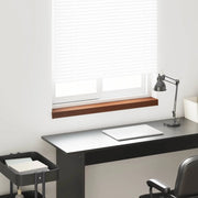 Soglia della Finestra Legno Marrone 60 x 15 x 4,5 cm PVC