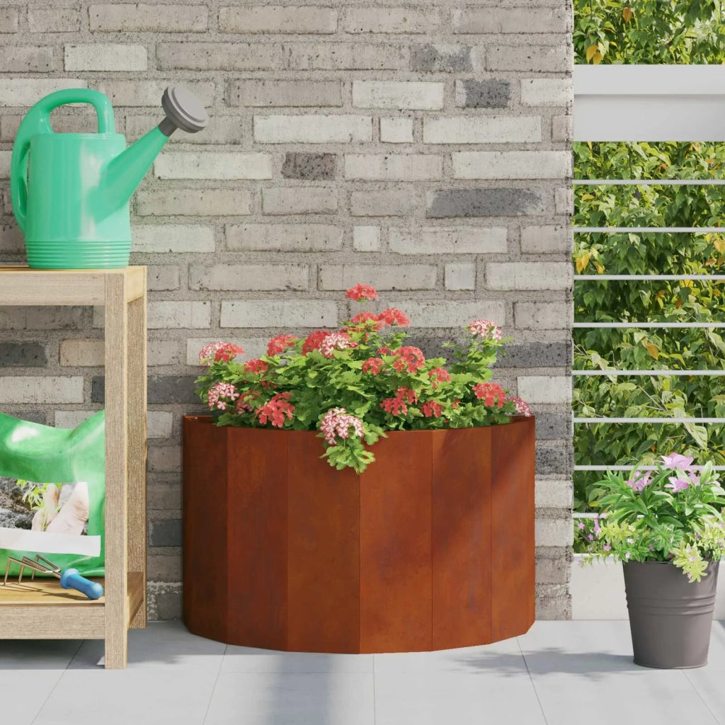 Fioriera Ruggine 60 x 30 x 35 cm 883702