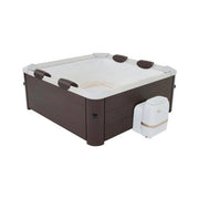 Piscina idromassaggio mspa f tr062w tribeca rigida noce scuro
