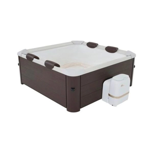 Piscina idromassaggio mspa f tr062w tribeca rigida noce scuro