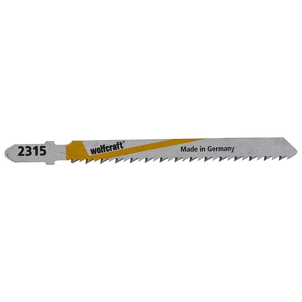 Lame Seghetti Alternativi HSS Attacco T Taglio Netto Legno Plastica Wolfcraft