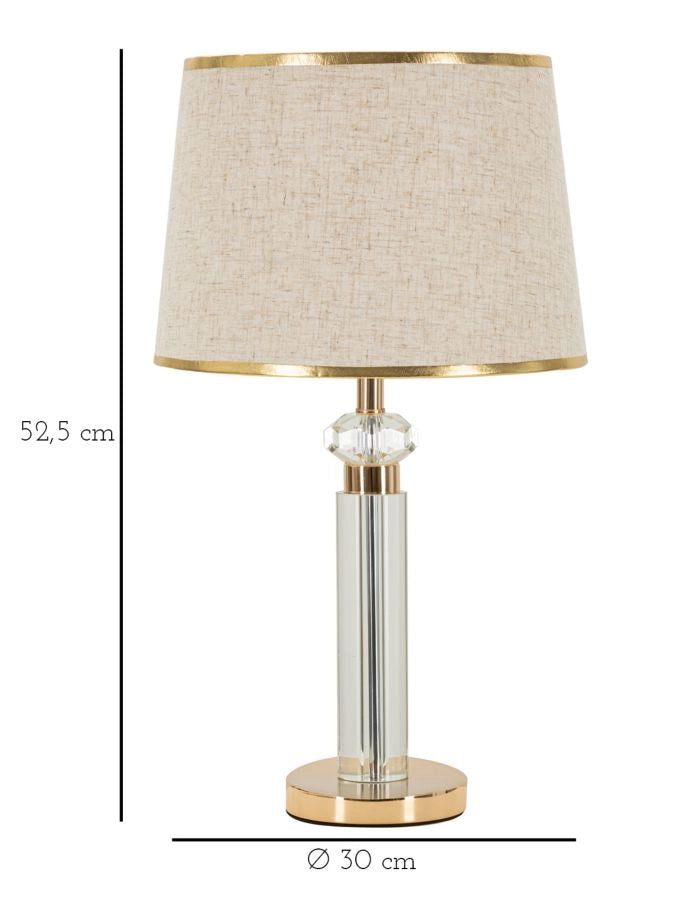 LAMPADA DA TAVOLO PRAGA CM Ø 30X52,5