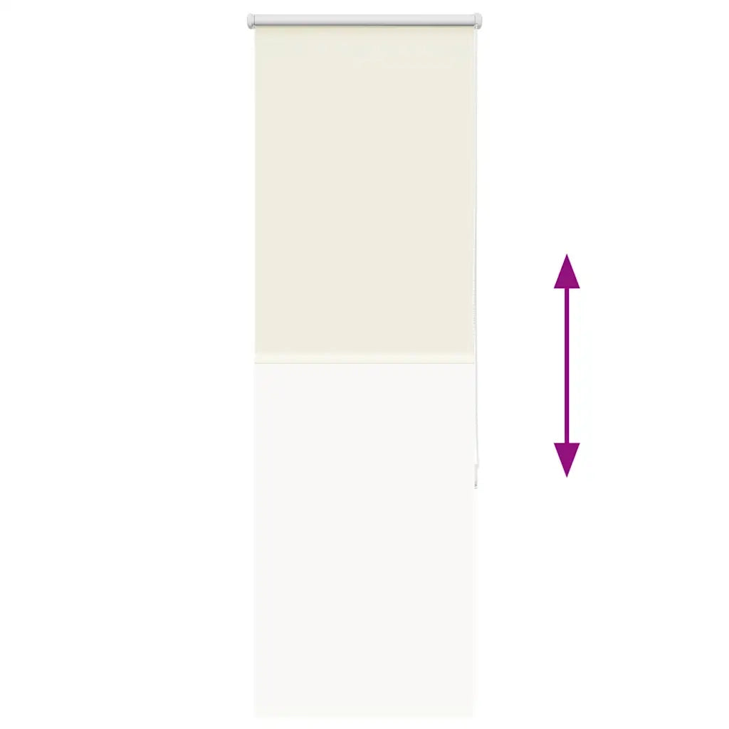 Tenda a Rullo Oscurante-Tenda da sole a rullo 40x130 cm Larghezza Tessuto 35,7 cm 847729