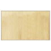 Tappeto del soggiorno | Tappeto Rettangolare Naturale Chiaro 60x100 cm in Bamb¨´