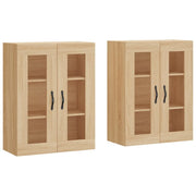 Armadietti a Parete 2 pz Rovere Sonoma in Legno Multistrato CFW8973880
