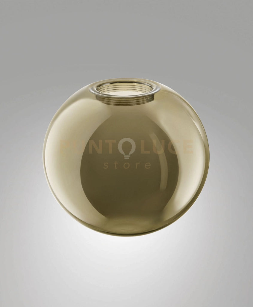 3805-55-189 DIFFUSORE IN VETRO SFERA ORO D.25CM PER KIT LUCI 14W