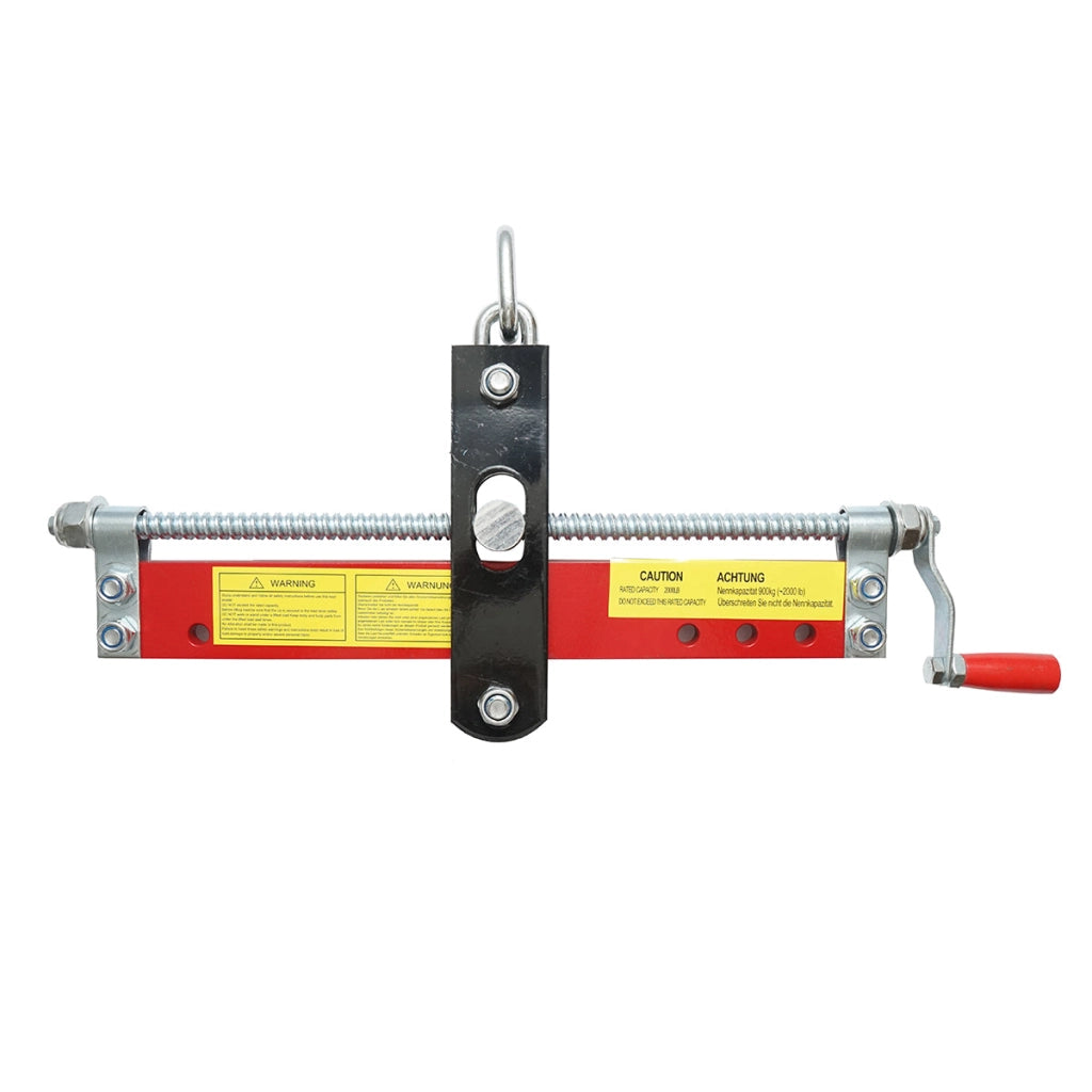 Dispositivo di sospensione del motore con catena e ganci 900 kg
