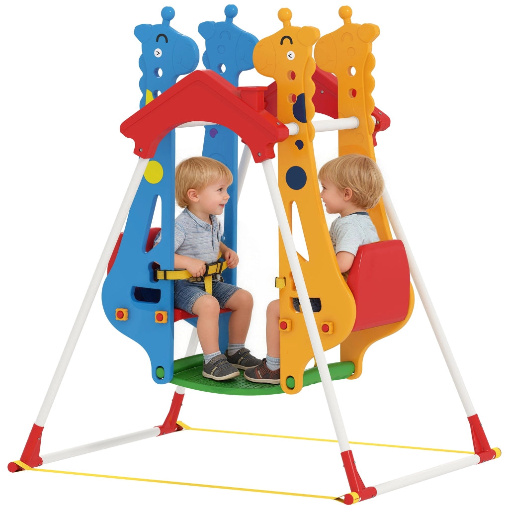 Altalena per Bambini ¨C zephmum ¨C Multicolore 114x94x134,5cm