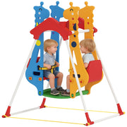 Altalena per Bambini ¨C zephmum ¨C Multicolore 114x94x134,5cm