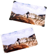 Hangers autoadesivi per foto - 16 pezzi - Bianco - Collage fotografico