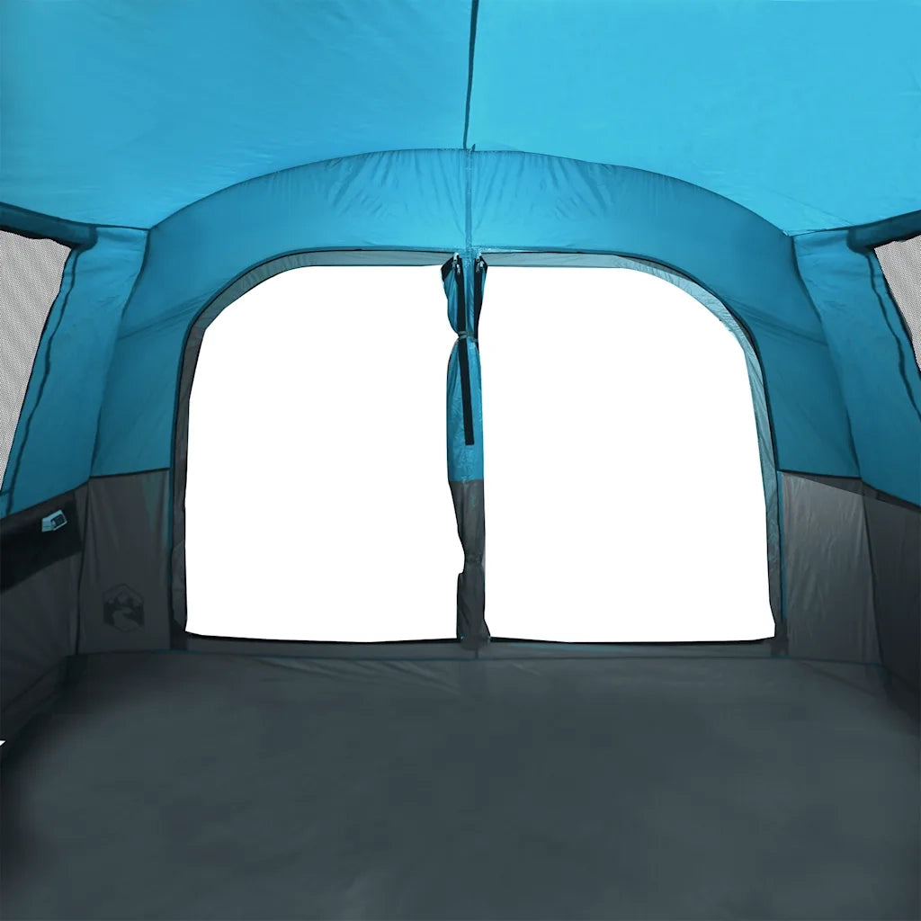 vidaXL Tenda da Campeggio da Auto per 4 Persone Blu Impermeabile