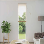 Tenda Veneziana Marrone Chiaro con Motivo 213 x 40 cm 25 mm PVC