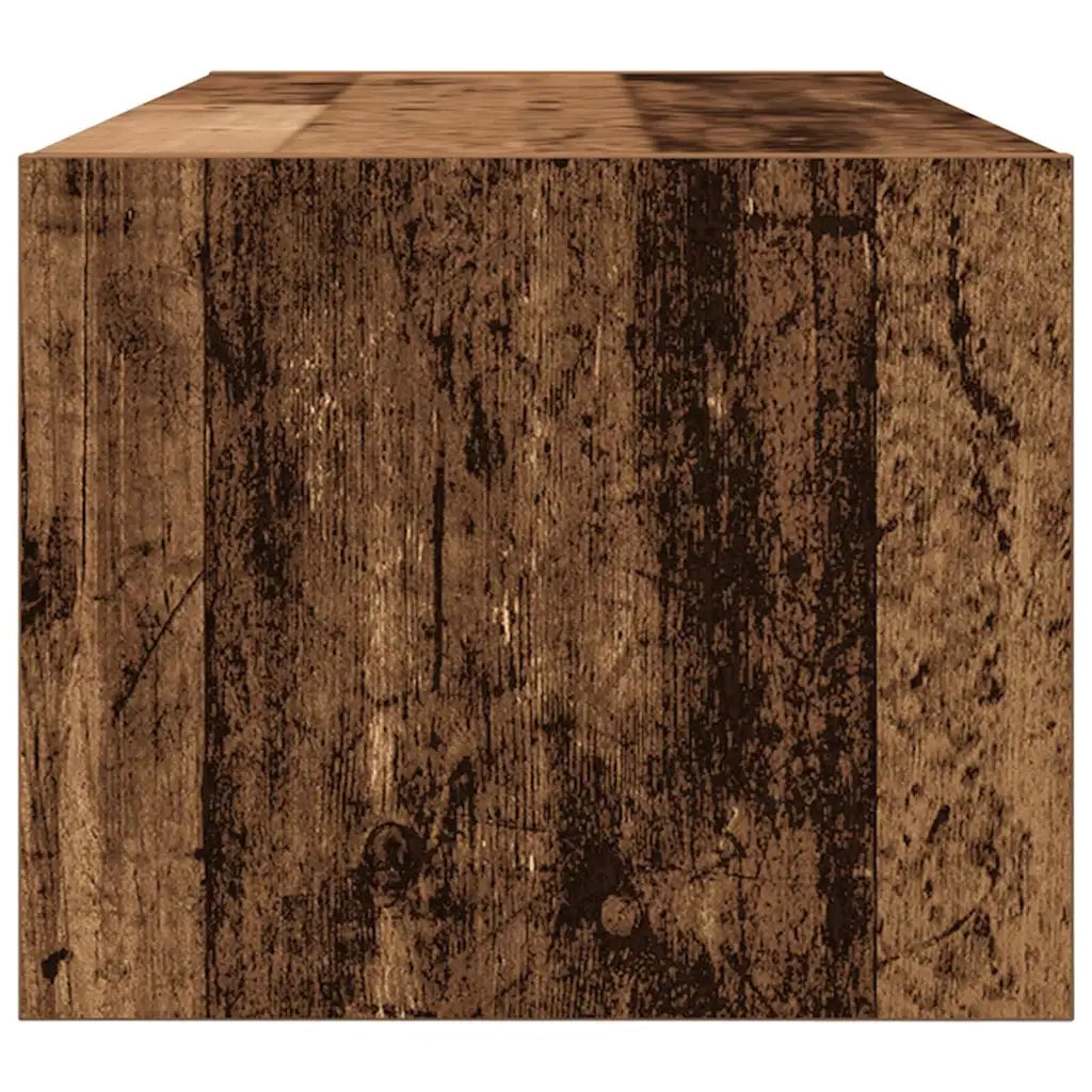 Mobili Porta TV 2 pz Legno Antico 80x31x25,5 cm in Truciolato 861523