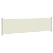 Tenda da Sole | Tenda laterale Retrattile per Patio 600x160 cm Crema