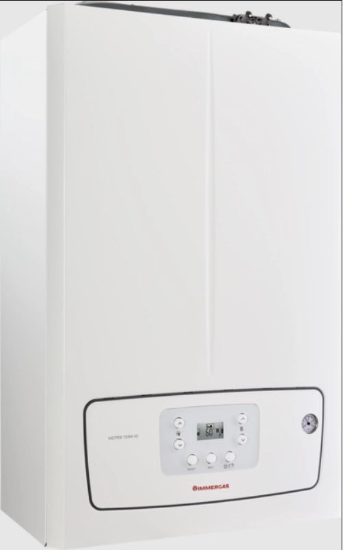 Caldaia a Condensazione Immergas Victrix Tera 28 V2 Gpl Completo di con Kit Scarico Fumi