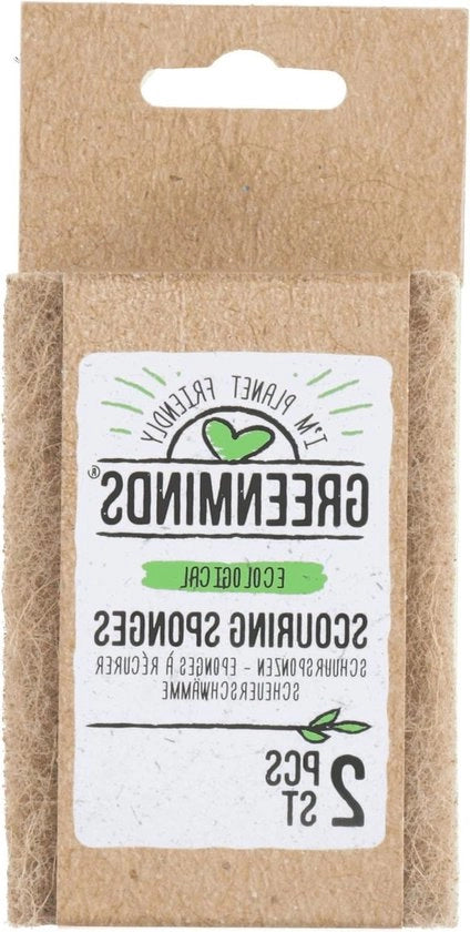 Spongia di pulizia 100% naturale - alta qualità - anti-graffiti - anti-adesivo - sostenibile - ecosostenibile Spongia di pulizia per superfici