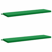 Cuscini per Panchina a 2 Pezzi SOEST 2 pz 100% Poliestere Verde 948947