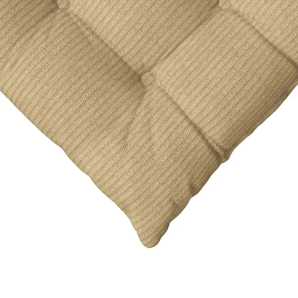 Cuscini per Seduta 4 pz | Cuscini per sedie Grigio Verde 40 x 40 x 6 cm