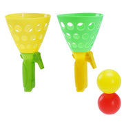 Trade Shop - Gioco Lancio Cattura Palla Canestro Palline Set Giocattoli Per Bambini 4pz 10x20cm 258369 -
