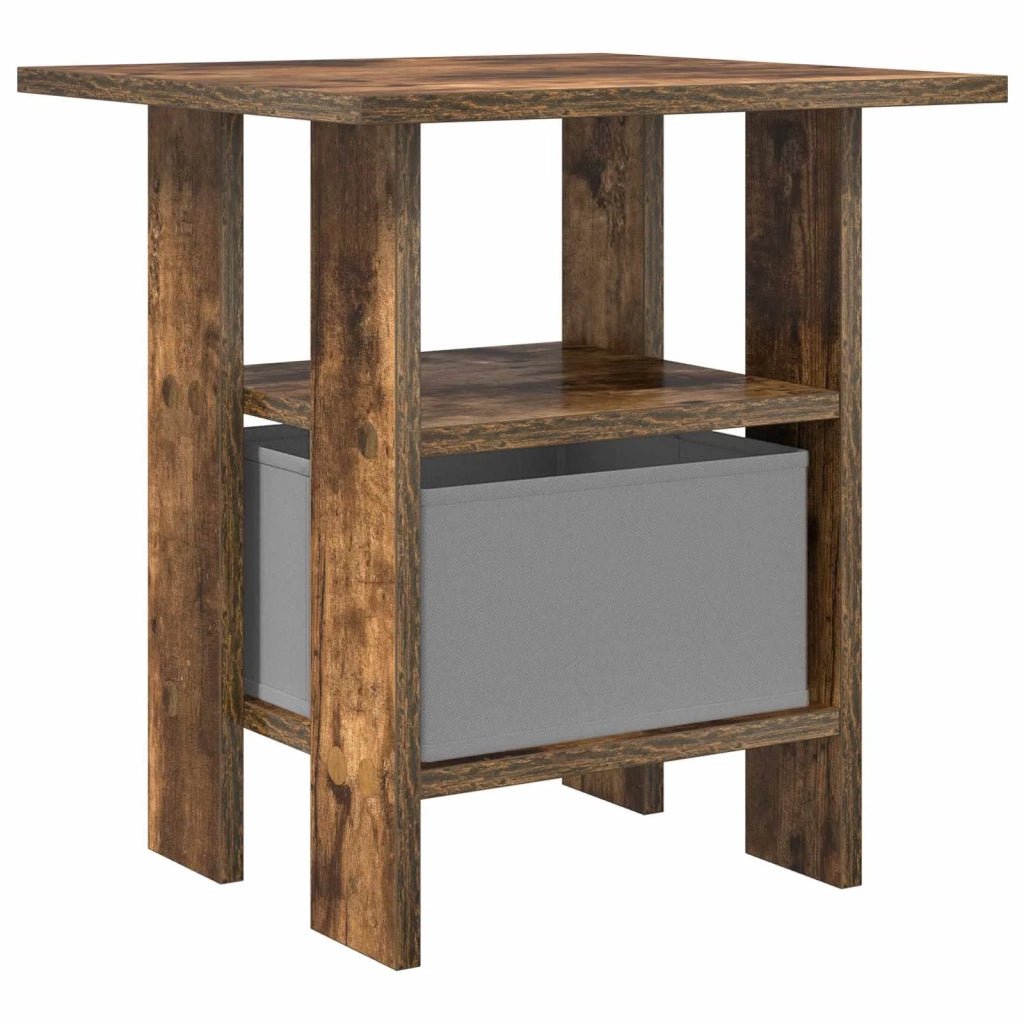 Comodino 2 pcs Rovere fumé 41 x 40 x 45 cm Legno multistrato