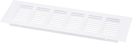 Ventilatore a raffreddamento 1 pezzo 250 x 100 mm in alluminio lega bianca rettangolare per armadio o cassettone