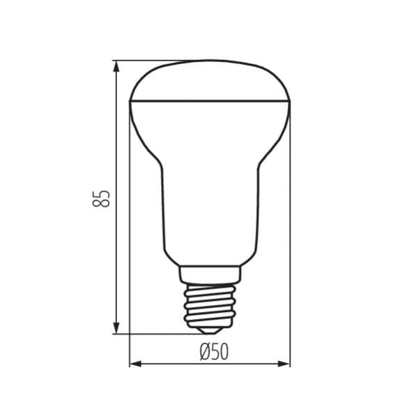 Lampadina LED E14 6W 4000K 490lm Spot Kanlux SIGO