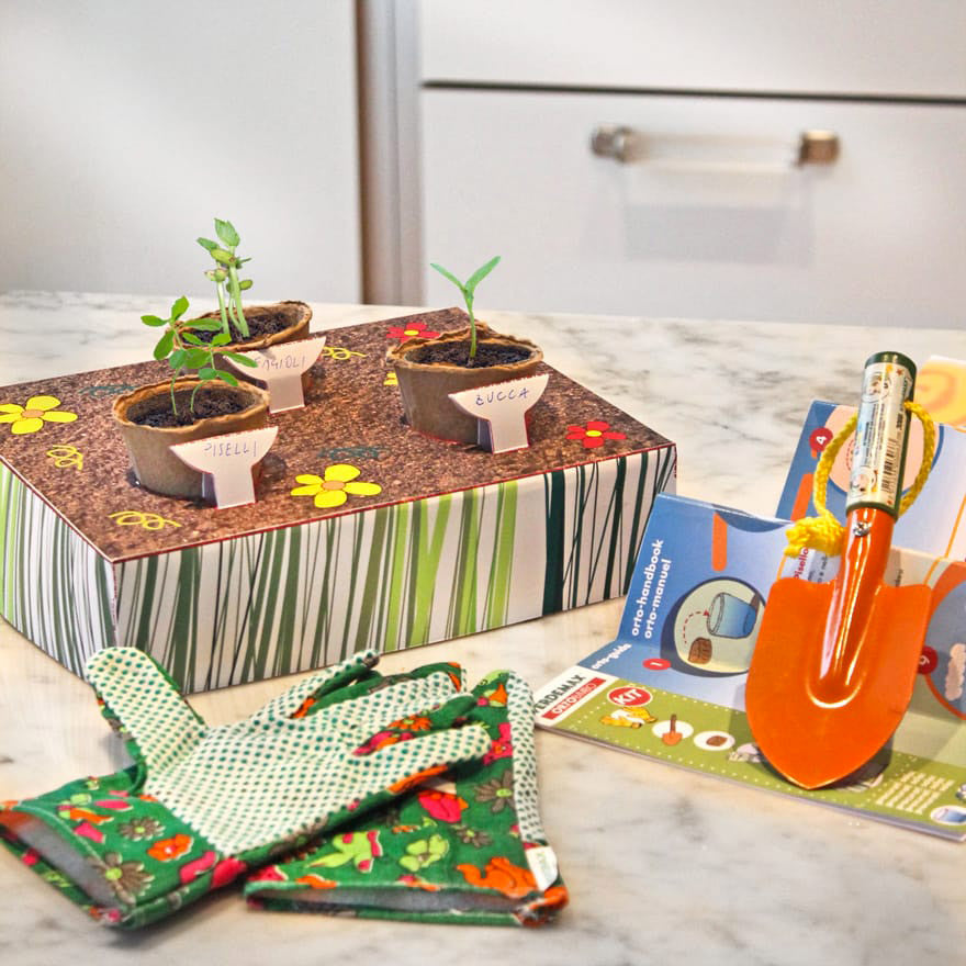 Kit Coltivare Orto Gioco Didattico per Bambini Rama Orobimbo