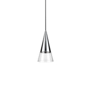 Lampada A Sospensione Cono 1 Luce Gu10 Cromo