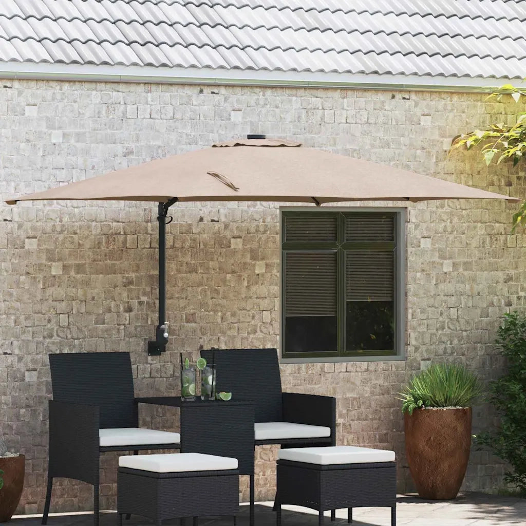 Ombrello da giardino Talpa 248,5 x 247,5 x 160 cm 42003238