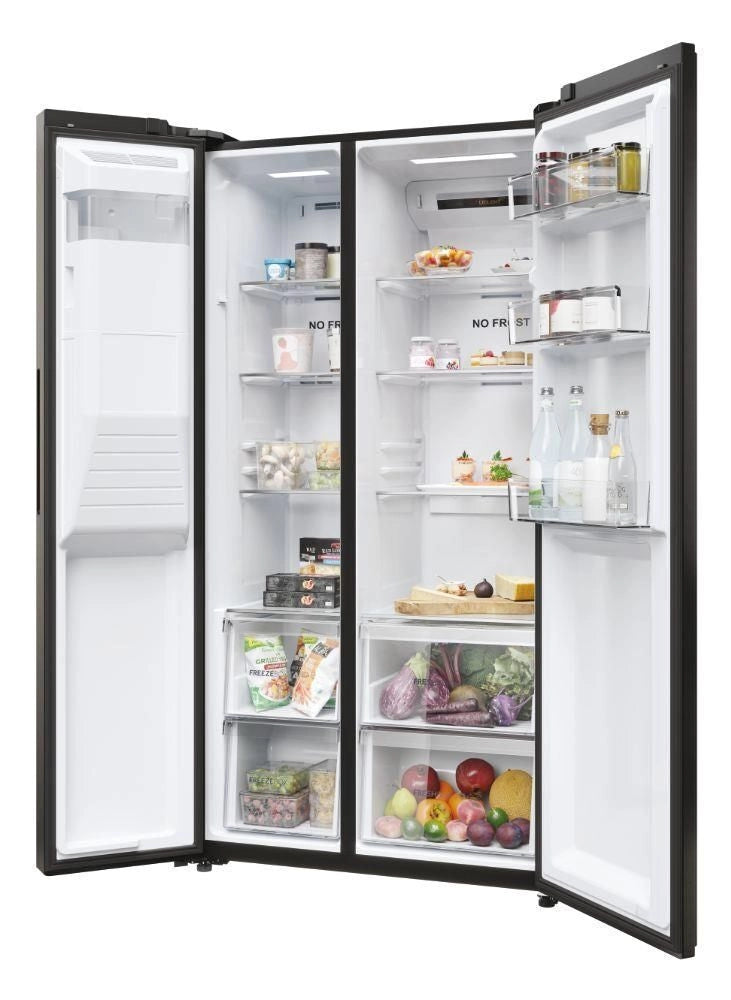Haier HSR5918DIPB Libera installazione 511 L Nero
