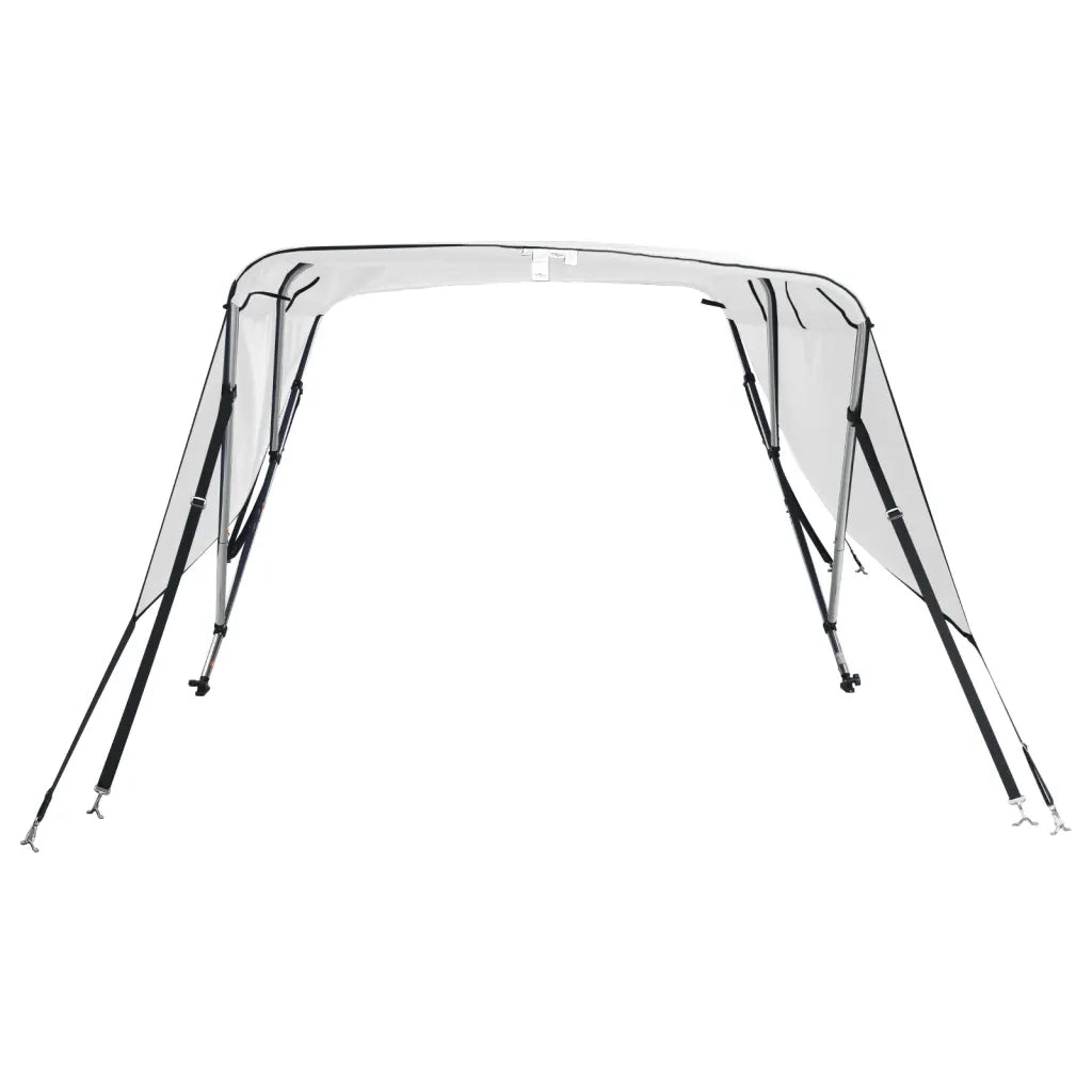 Bimini di Prua con Pareti Laterali 3 Archi 183x(154-167)x137cm