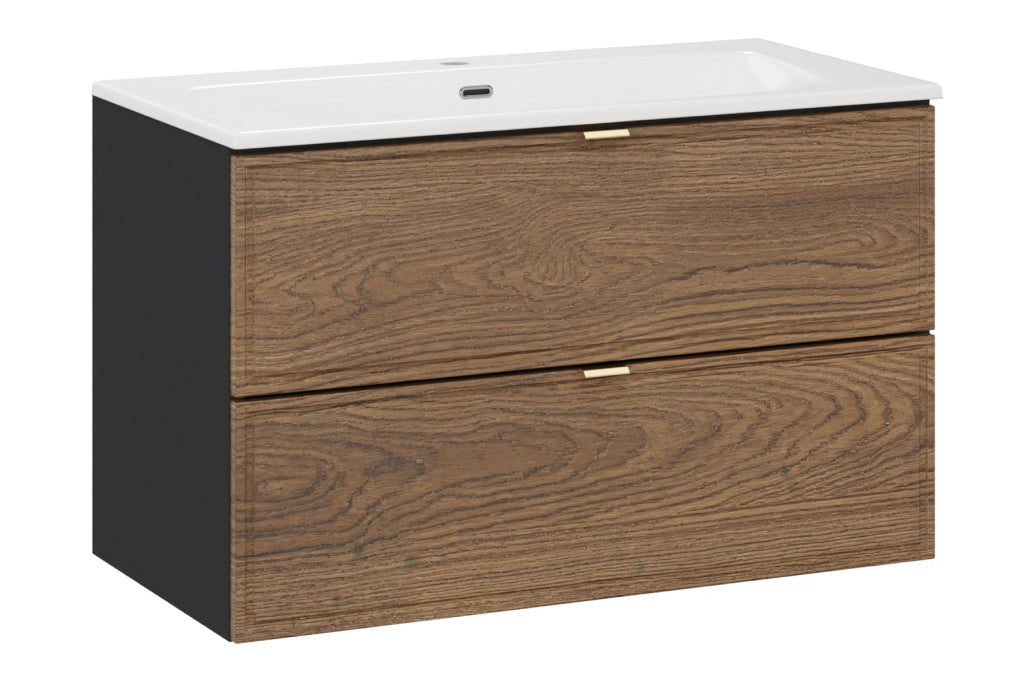 Set mobili bagno 80 cm con lavabo per mobile SKY Talia Casella 80 x 1401 x 46 cm