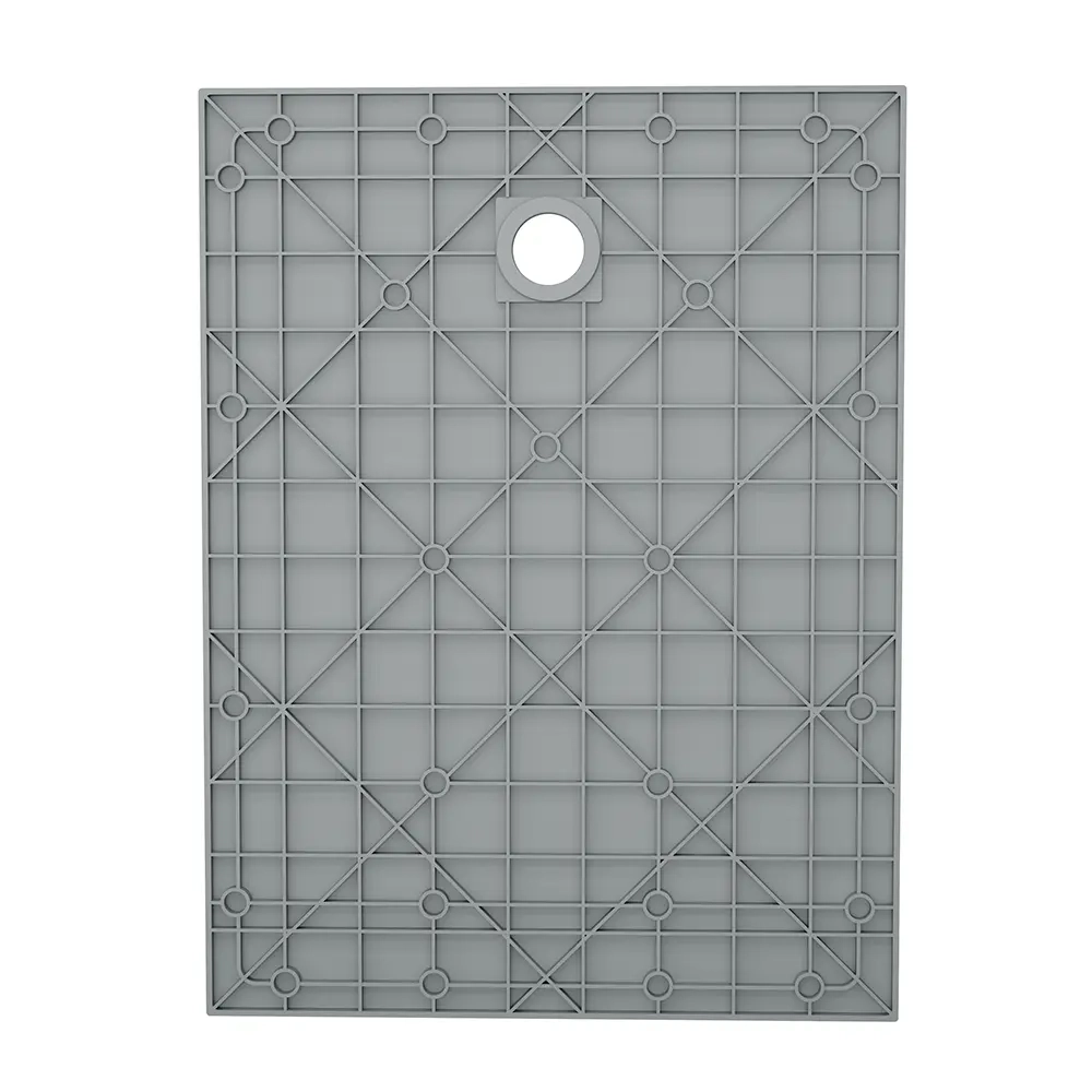 Piatto doccia 80x150 cm colore grigio effetto pietra | Samos