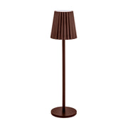 LAMPADA LED RICARICABILE DA TAVOLO MINU RUGGINE- 12,0 pz