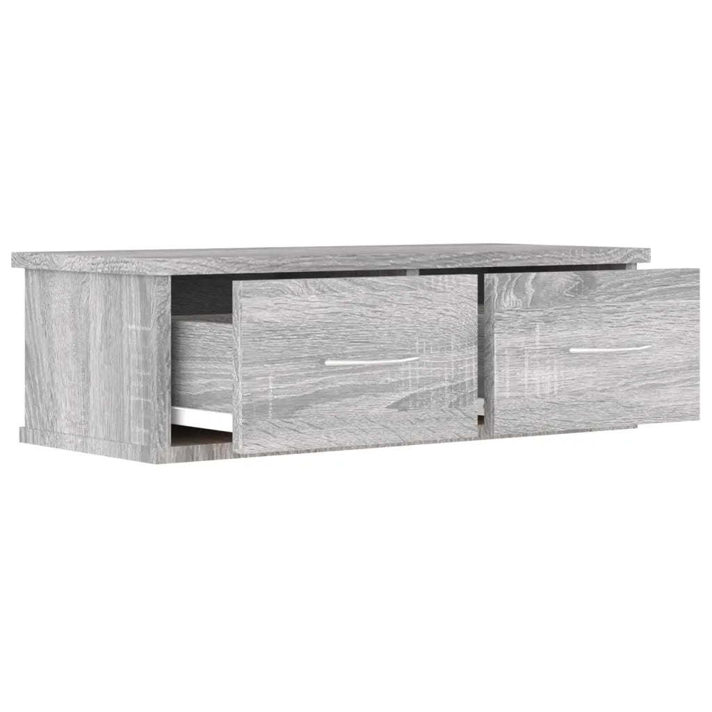 Libreria-Scaffale per Libri-Mobile di Stoccaggio Grigio Sonoma 60x26x18,5cm in Legno Ingegnerizzato
